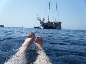 Me in the water