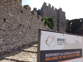 At castle