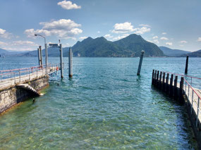 Dock by Villa Taranto