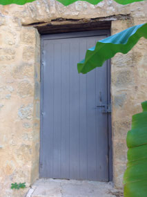 Our door in Sarlat