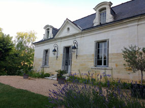 Le Gaimont - our door and window up top left