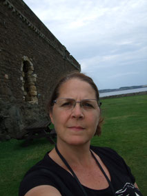 Me at Blackness Castle