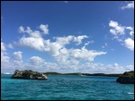 Entering Staniel Cay