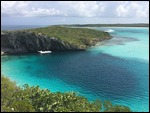 Dean's Blue Hole from Above