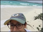Stormy on the beach today