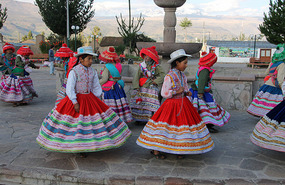 Dansende kinderen