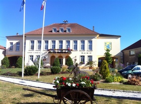 A COUNTRY TOWN HALL NEAR SARREBOURG 