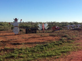 Christmas in the Australian outback