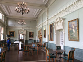 The Long Room in the Lord’s Pavilion