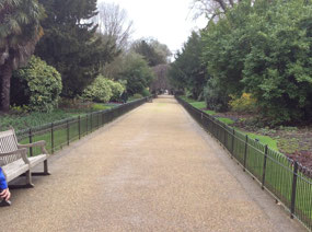 Royal Gardens in Hyde Park