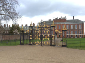 Side entrance to Kensington Palace