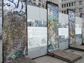 The Berlin Wall in Berlin