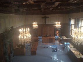 Court 600 where the Nuremberg Trials were held