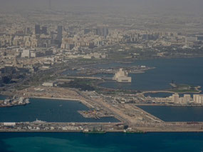 Doha port area
