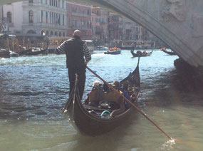 Gondola on Canal Grande