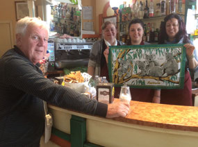 Ladies in Forcoli caffe