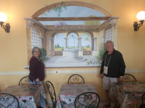 Tuscan caffe artwork