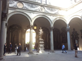 Florentine courtyard