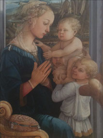 Madonna and child by Filippo Lippi 1460