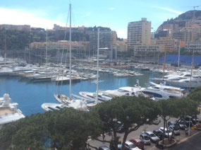 Monte Carlo marina in Monaco