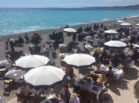 Lunch at Lido Plaga Côte d’Azur