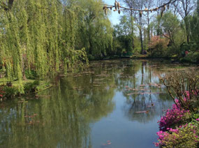 Claude Monet’s famous Lilly pond