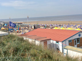 Zandvoort san Zee beach