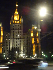 Moscow by night