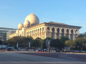 Islamic Mosque in Putrajaya Malaysia