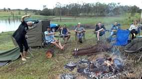 Camp fire chats