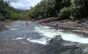 Catching the rapids