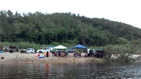 Foreshore home for the day