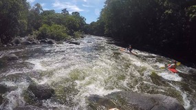 Downstream view on the Mossman River