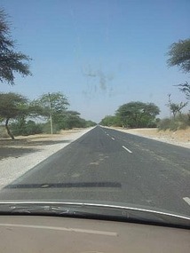 Gujarat roads are this lovely