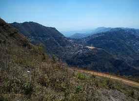 Aizawl from a distance