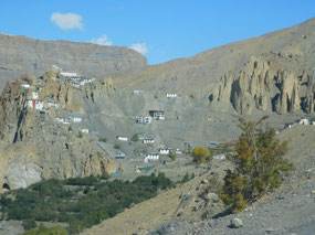 Dhankar from a distance
