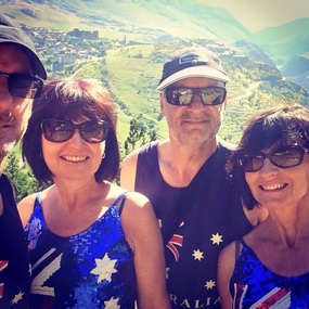 Above Alpe d'Huez