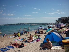Cannes beach