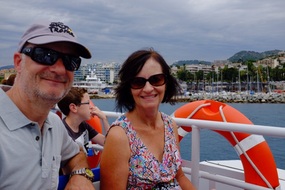 On The boat cruise