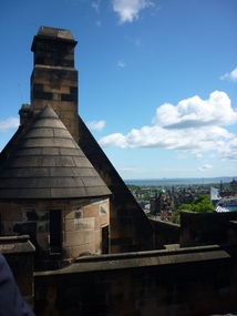 Looking over the city
