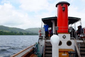 On the boat to Howtown