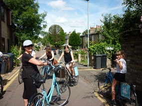 Biked up and ready to go