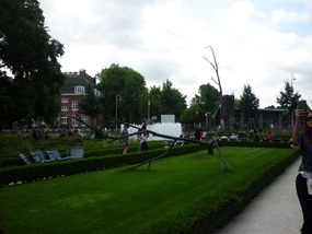 Art in the garden