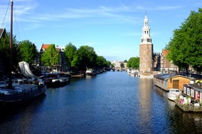 A final look at our canal on a beautiful morning