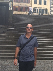 Ken ran back up all the stairs to get my glasses!