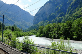 The view from the train