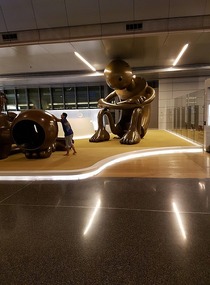 Children's play equipment, Doha airport