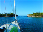 Leaving Hatchett Bay