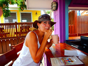 delicious GUAVA smoothie!!