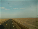 waking up in the middle of the desert!